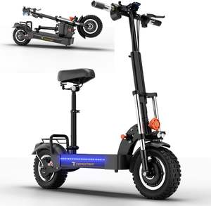 Nouveautés Vélo électrique pliable longue portée 2400W Batterie 48V 30Ah Jusqu'à 40MPH Suspension lisse - Product Image 1