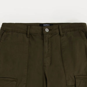 Pantalon d'affaires personnalisé Slim Fit pour hommes Pantalon de travail formel décontracté à haute élasticité en toile légère méthode de tissage non tissé - Product Image 5