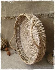 ตะกร้าเก็บของหวายธรรมชาติทอมือสำหรับการจัดระเบียบบ้าน - Product Image 4