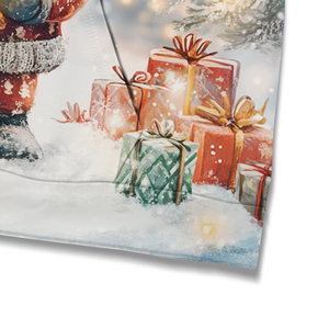 Sweat-shirt à capuche de Noël, polaire chaud d'hiver, pull décontracté pour les fêtes, image pour hommes, adolescents, cadeau, style tendance, Noël, agréable et amusant - Product Image 4