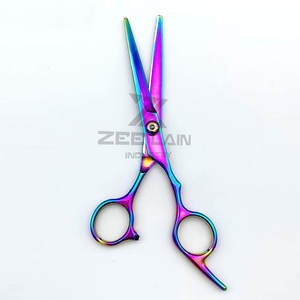 Meilleures ventes Kit de ciseaux de coiffeur multicolores Nouvelle arrivée avec lame en acier inoxydable - Product Image 4