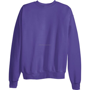 Couleur violette Simple Plain Hommes Sweats Personnalisez Votre Propre Logo Conception Hommes Sweats - Product Image 6