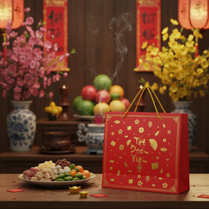 Sacs en papier d'art de luxe, sacs de shopping écologiques personnalisés pour les marques haut de gamme durables - Emballage cadeau et décoration - Product Image 5