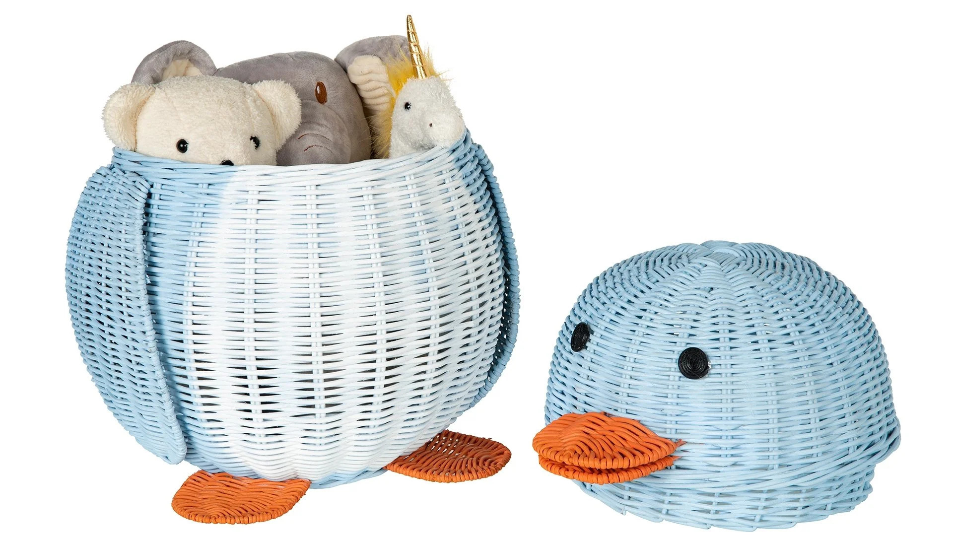 Panier à linge pliable motif pingouin, panier à linge, panier de rangement pliable, panier à vêtements, panier de chambre d'enfant pour la maison et le dortoir