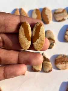 Image naturelle Jasper Gemstone Paire Lot en gros Cabochon de haute qualité - Product Image 2