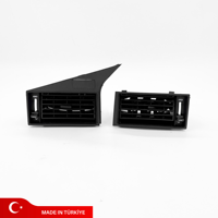 2018301154 Nouveau jeu de grilles d'aération latérales de tableau de bord gauche et droite pour Mercedes 190 W201 (Plastique POM)