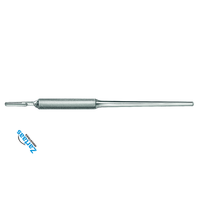 Manche de scalpel en acier inoxydable de haute qualité, rond, droit, n° Fabricant et exportateur d'instruments chirurgicaux de 3 pouces, longueur 14 cm