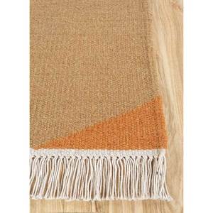 Alfombra de Lana Tejida Plana Indusbar Gold, Estilo Kilim Hecha a Mano, Rectangular 9x12, Diseño Abstracto Moderno, Ideal para Dormitorio -DW-7095 - Product Image 4