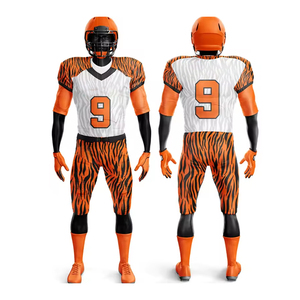 American Football Uniform Light <b>Weight</b> Comfortable <b>Men</b> Sports Wear American Football Uniform custom size design - Product Image 5