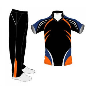 Ensembles de Tenues de Cricket Personnalisées de Haute Qualité pour Adultes - 100% Polyester Anti-Froissement Séchage Rapide Vêtements de Sport Maillot et Short - Product Image 5