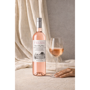 Feliza - Vino Rosado Seco Garnacha Tempranillo 11% ABV Vino Rosado Español 750ml - Product Image 3