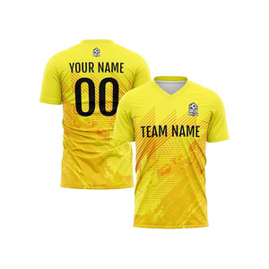 Maillot de football personnalisé imprimé, kit d'été en polyester à séchage rapide, uniforme de football à manches courtes pour adultes - Product Image 2