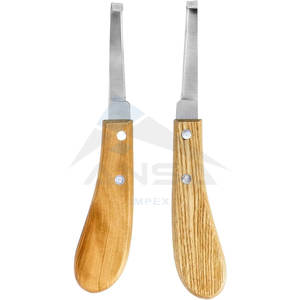 Juego de cortadores de pezuñas de alta calidad, herramientas de corte de pezuñas de herrador duradero de acero inoxidable con forma de mano izquierda y derecha, caballos y ganado - Product Image 1