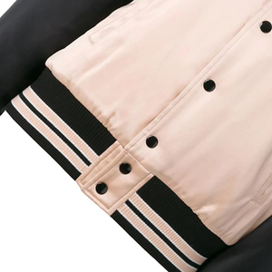 แจ็คเก็ตบอมเบอร์ดีไซน์วาร์ซิตี้สไตล์เบสบอลลำลองสำหรับทุกเพศ ปี 2025 คอตั้ง กันลม เป็นมิตรกับสิ่งแวดล้อม ระบายอากาศได้ดี เหมาะสำหรับฤดูหนาวและกิจกรรมกลางแจ้ง - Product Image 4