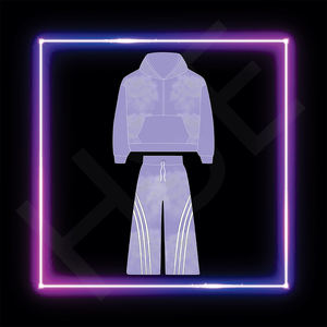 Conjunto Deportivo Personalizado para Hombre, Sudadera con Capucha y Cremallera, Conjunto Deportivo para Hombre de Algodón Grueso con Lavado Ácido - Product Image 2