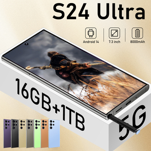 2025 S24 Ultra 16GB+1TB 7.3" 4K LED รองรับสองซิม 5G ปลดล็อคแล้ว สมาร์ทโฟนแอนดรอยด์ คุณสมบัติปรับแต่งได้ รองรับภาษาฝรั่งเศส อังกฤษ สหรัฐอเมริกา - Product Image 6