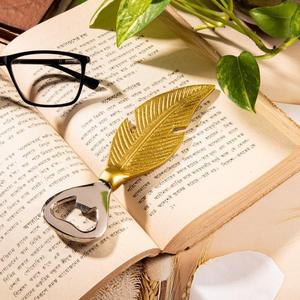 Wholesale Customized <b>Tree</b> Leaf Design Handle Metal Bottle Opener Kitchen & <b>Tabletop</b> Restaurant Use - Product Image 2