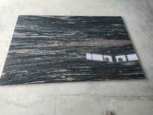 Dalle de pierre naturelle bleue de l'Himalaya de conception moderne grande forme polie extérieure - Product Image 3