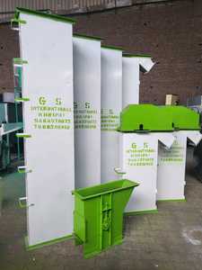 Ascenseur à godet en acier doux de haute qualité à haut rendement pour l'alimentation du bétail Capacité de 1 tonne/h GS International État neuf - Product Image 4