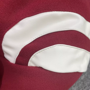 Blouson d'hiver pour homme imperméable avec garniture en fourrure de mouton, style vintage baseball, couleur et taille personnalisables - Product Image 5