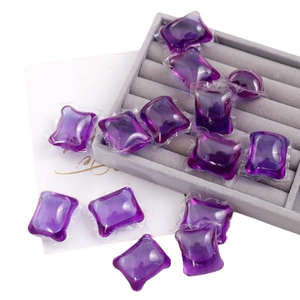 Bolsita de aerosol de olor multisuperficie de alta calidad, cápsulas de lavandería perfumadas de lavanda que eliminan la suciedad y mejoran la frescura - Product Image 3