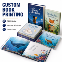 Impression personnalisée de livres pour enfants, impression de livres illustrés à couverture rigide ou souple, fabrication OEM ODM