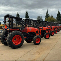Acheter un mini tracteur Kubota / 2 roues motrices / 4 roues motrices 35 CV / Tracteur agricole Kubota d'occasion / Tracteur 70 CV avec chargeur frontal à vendre