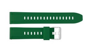 JD095 Unisex Green Sport Adjustable Silicone Band Smartwatch Bracelet 27 cm Stainless Steel Breathable Soft Light Waterproof - Product Image 3
