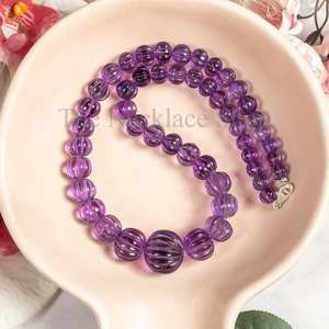 Collier ras du cou en cristal de perles Sodalite 8mm fait à la main bijoux en pierre de Sodalite naturelle conception artisanale unique - Product Image 2