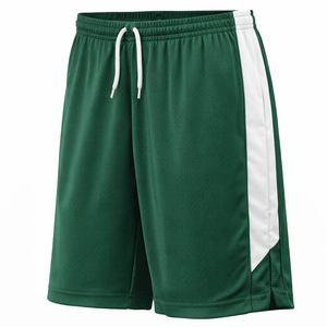 Ensemble de maillot et short de basket-ball personnalisés Vert foncé Uniforme d'équipe sublimé Respirant Séchage rapide Vêtements de sport - Product Image 5