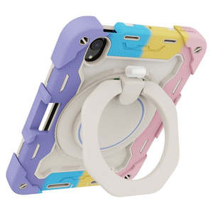 เคสไอแพดมินิ 8.3 นิ้วแบบพรีเมียมพร้อมที่จับแบบปรับได้ สีผสม - Product Image 1
