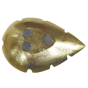 Plateaux décoratifs polyvalents en métal pour usage hôtelier et de restaurant Artisanat en aluminium feuille d'or Plateau alimentaire sûr - Product Image 2