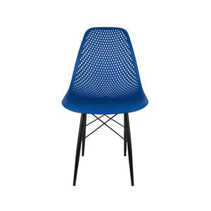 Silla de Comedor NEWBELLA de Plástico Sapphire Azul, Ergonómica y Ligera para Cocina, Comedor y Oficina, Hecha en Turquía, Venta al Por Mayor - Product Image 2