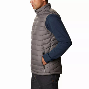 Gilet bouffant personnalisé pour hommes légers veste sans manches à bulles avec gilet de rembourrage en coton chaud pour vêtements d'hiver - Product Image 3