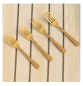 ส้อมของหวานทำจากทองเหลืองส้อมมีดหั่นสลัดผลไม้ส้อมดีไซน์ใหม่ล่าสุด - Product Image 6