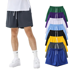 Shorts de Playa Unisex de Verano, Ecológicos, Transpirables, de Spandex/Poliéster, Doble Capa de Malla, Cintura Elástica, Corte Holgado - Product Image 2