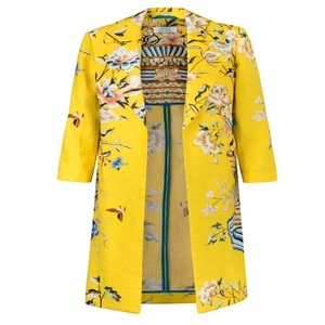 Kaftan pour femmes, fait main, à porter pour les fêtes, manches longues, lin et coton, style bohème et hippie, design Kantha - Product Image 1