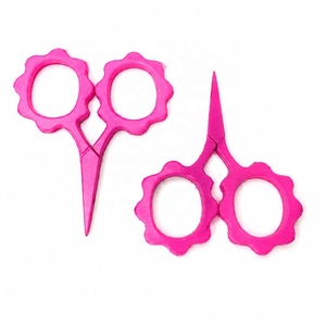 Mini Sunflower Red Daisy Kelmscott Design Embroidery Scissors Stainless Steel Right-Handed Hair Use <b>Thinning</b> - Product Image 4