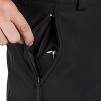 Pantalon Softshell Homme Automne/Hiver/Printemps, Construction Renforcée, Système de Poches Fonctionnelles, Coupe-Vent, Imperméable, Fermeture Éclair