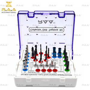 Kit de 31 pièces de forets dentaires, embouts de collecte osseuse, embouts de mesure de profondeur, embouts de trephinage et embouts de fixation, certifié CE Classe I, logo personnalisé R.A.A.INTERNATIONAL - Product Image 3