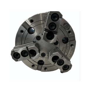 Mandrin à 4 mâchoires avec centre ouvert, acier de qualité industrielle pour tours CNC et manuelles - Product Image 4