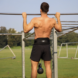 เข็มขัดออกกำลังกายนีโอพรีนขนาด 6 นิ้ว สำหรับฝึกซ้อมในยิม ช่วยพยุงหลัง ป้องกันการบาดเจ็บ สำหรับการออกกำลังกายแบบดิป - Product Image 5