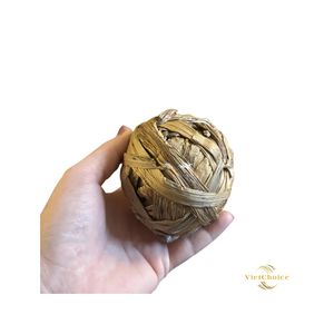 Eco Friendly Water Hyacinth Chew Ball Natural Fiber Pet <b>Toy</b> Safe Durable Chewing <b>Toy</b> For Small <b>Animals</b> Indoor Outdoor - Product Image 2