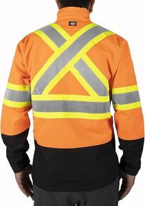 เสื้อแจ็กเก็ตนิรภัยรถจักรยานยนต์แบบนิ่มมองเห็นได้ชัดเจนสำหรับฤดูหนาวคุณสมบัติกันน้ำและสะท้อนแสง - Product Image 4