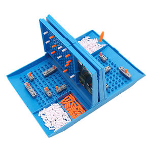 Jeu de société de stratégie pour 2 joueurs, bataille navale éducative en plastique pour les fêtes - Product Image 1