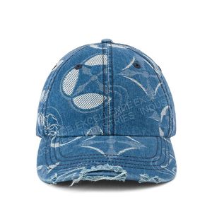 หมวกเบสบอลลายทางปักตามสั่งหมวกกีฬาวินเทจ - Product Image 5