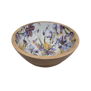 Trending Design Wooden Round Shape Fruit Bowl Natural Finished for <b>Tabletop</b> Home & Hotels Food & Snacks Serving Bowls Handmade - Product Image 4