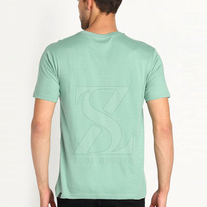 เสื้อยืดผ้าฝ้าย100% สำหรับผู้ชายเสื้อยืดโลโก้ของคุณแบบสั่งทำ - Product Image 4