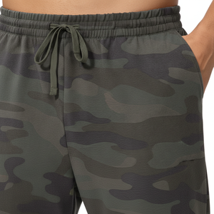 Pantalon de pyjama en coton camouflage pour homme, coupe décontractée, avec cordon de serrage et poches, pantalon de détente pour dormir - Product Image 6