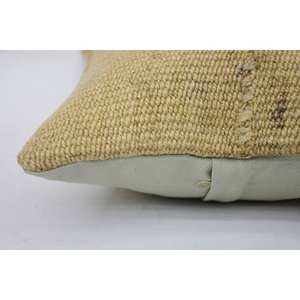 Almohada de retazos Kantha de lana Beige, cojín decorativo de 12x12 pulgadas, tejido bordado, estampado Vintage, cuadrado, portátil, suelo de cama - Product Image 4